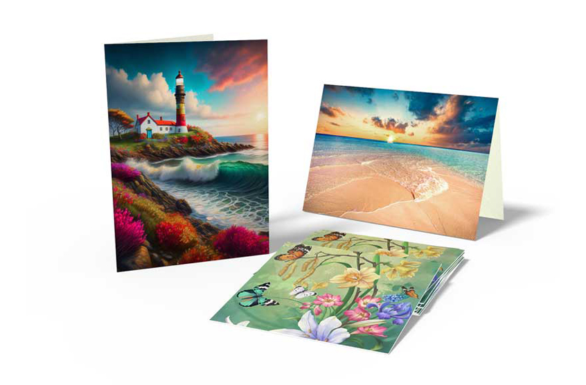 Greeting Cards and Mouse Pads